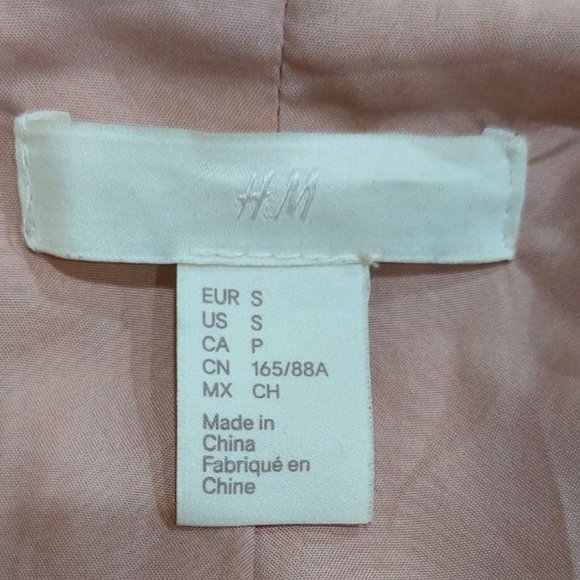 💋BOHO CHIC💋VTG 70s Style Blush Pink Faux Mongolian Curly Lamb Fur Jacket - Picture 11 of 13